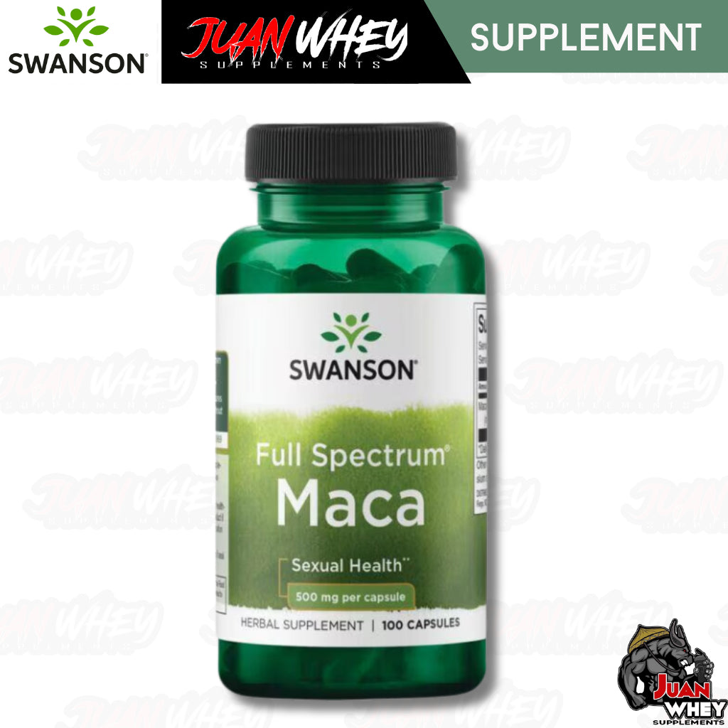 Swanson Maca 500 mg, 100 Capsules