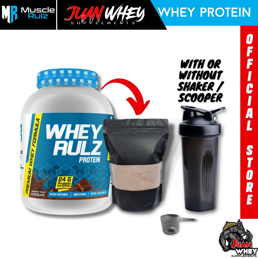 Muscle Rulz Whey Rulz Protein Powder - 1LB, 2LBS