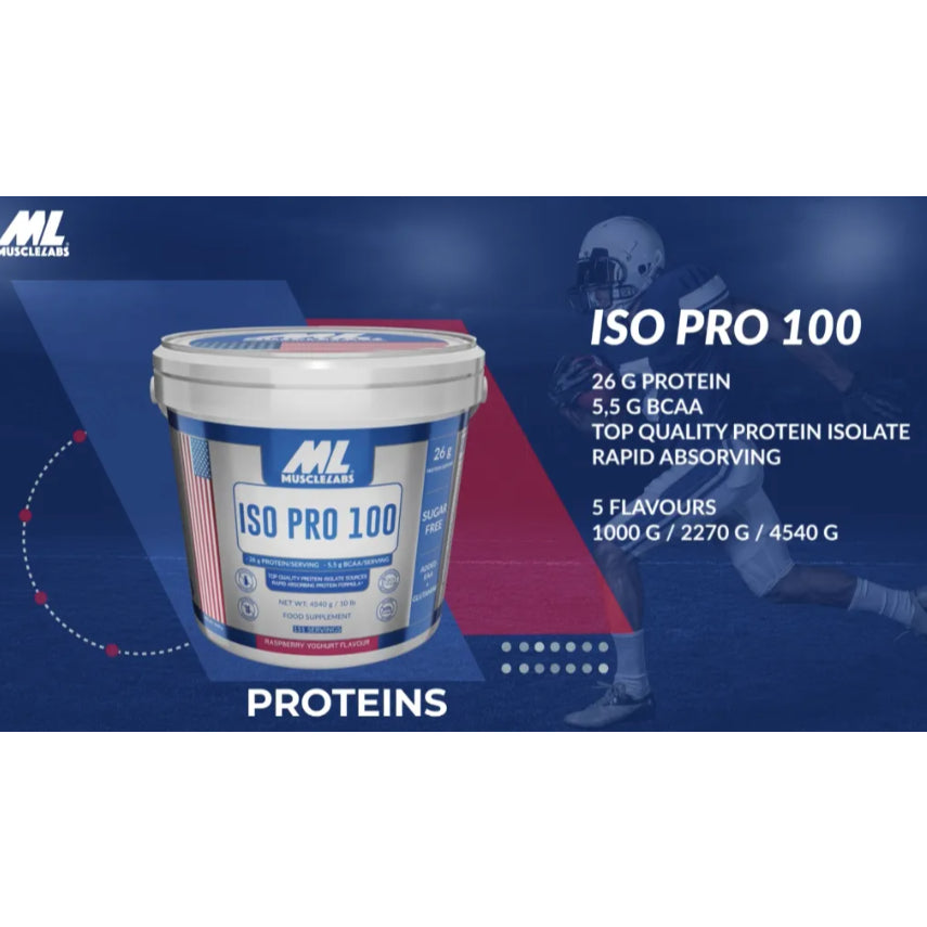 MUSCLE LABS ISO PRO 10LBS (151 Servings)