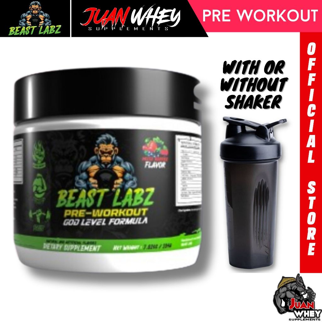 Beast Labz Pre Workout God Level Formula 300g 30 servings