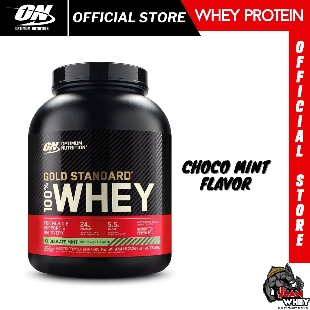 OPTIMUM NUTRITION GOLD STANDARD 100% WHEY | 2LBS OR 5LBS PROTEIN POWDER
