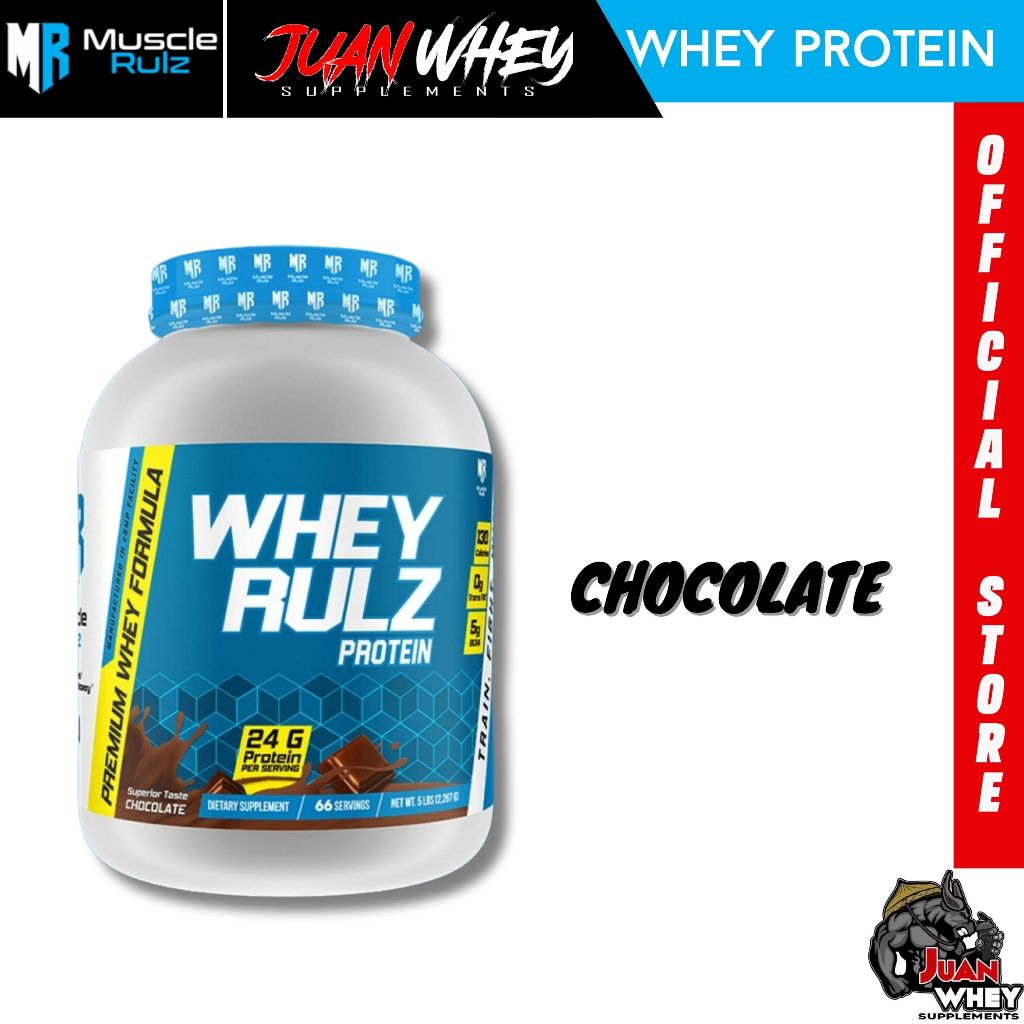 Muscle Rulz Whey Rulz Protein Powder - 1LB, 2LBS