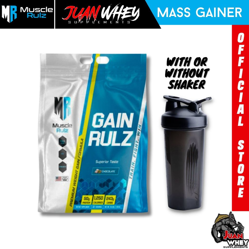 Muscle Rulz Gain Rulz Mass Gainer Powder 8LBS