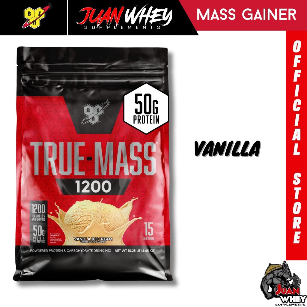 BSN TRUE MASS WEIGHT GAINER 10LBS with or without Shaker