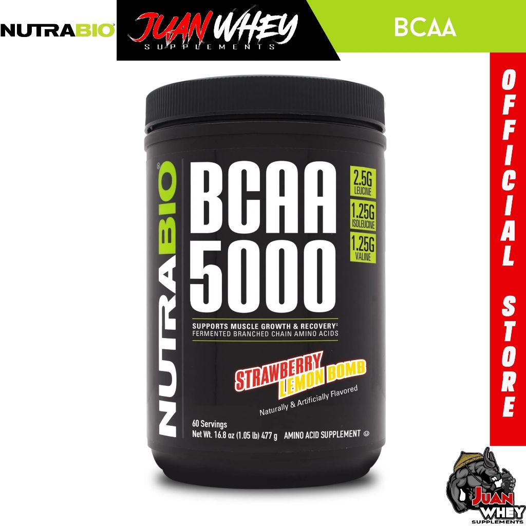 Nutrabio BCAA 5000 - 60 servings