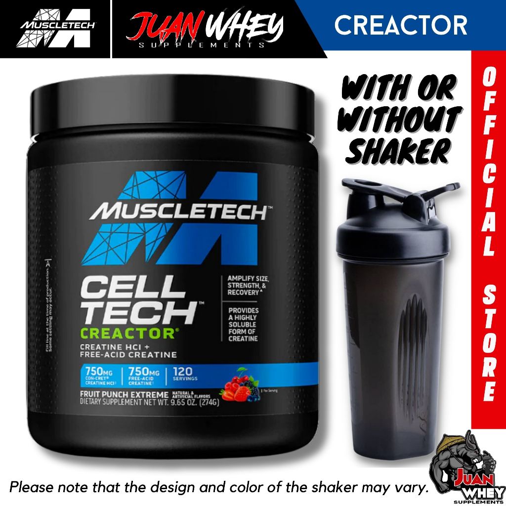 Muscletech Cell Tech Creactor Creatine HCI Free-acid creatine