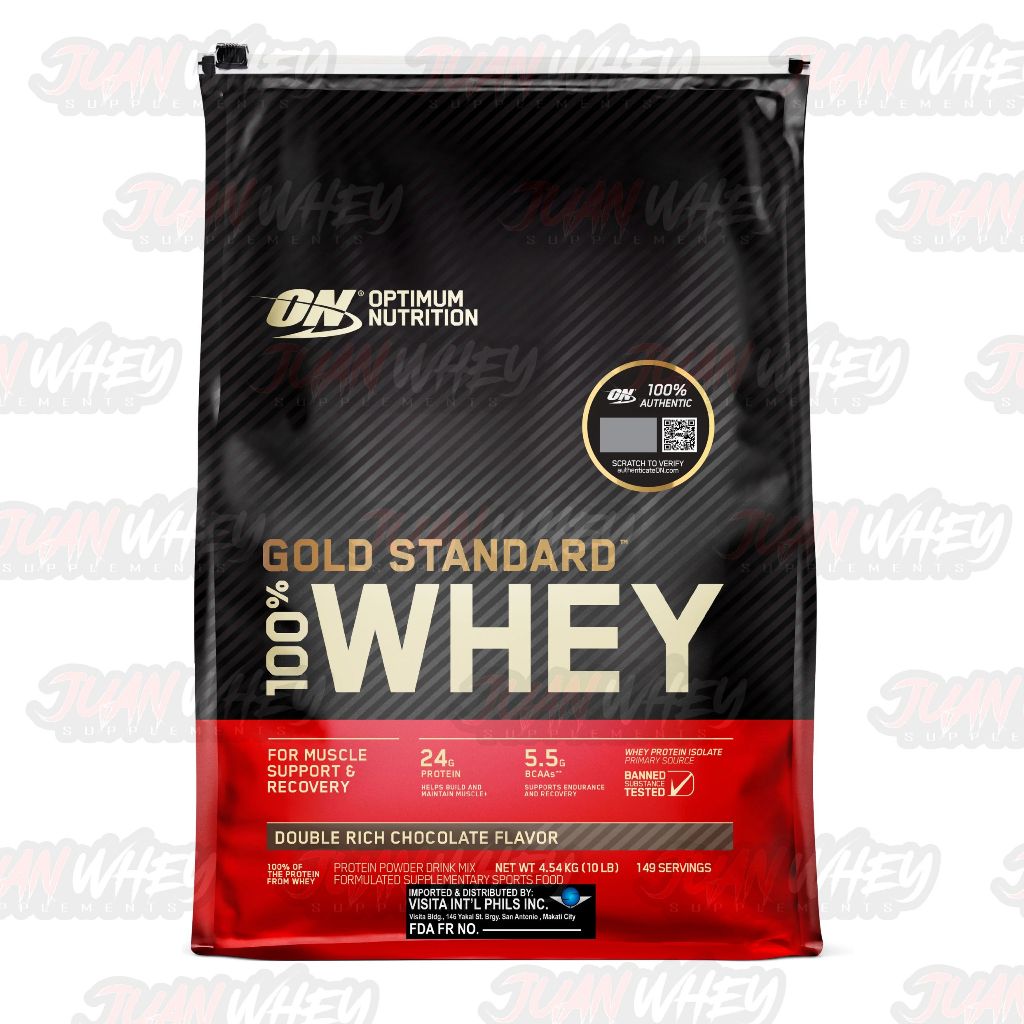Optimum Nutrition 100% Whey Gold Standard Protein 10LBS