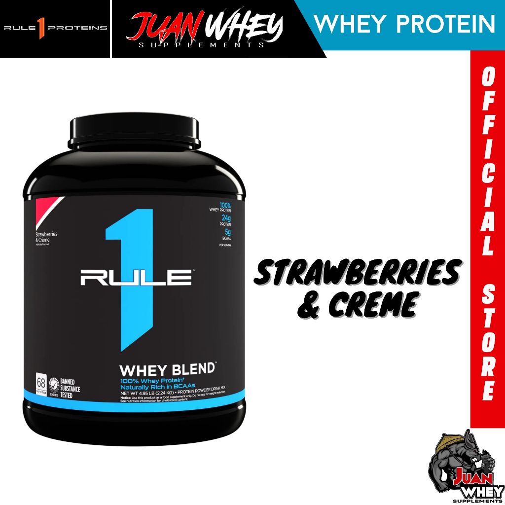 Rule 1 Whey Blend 5LBS Protein Powder