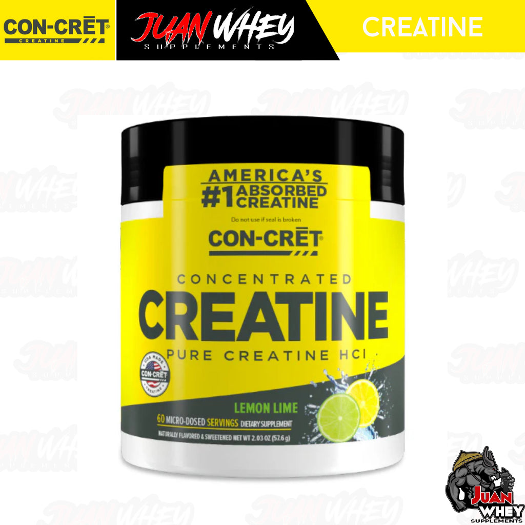 Con-Cret Creatine - Contentrated Pure Creatine HCI 60 servings