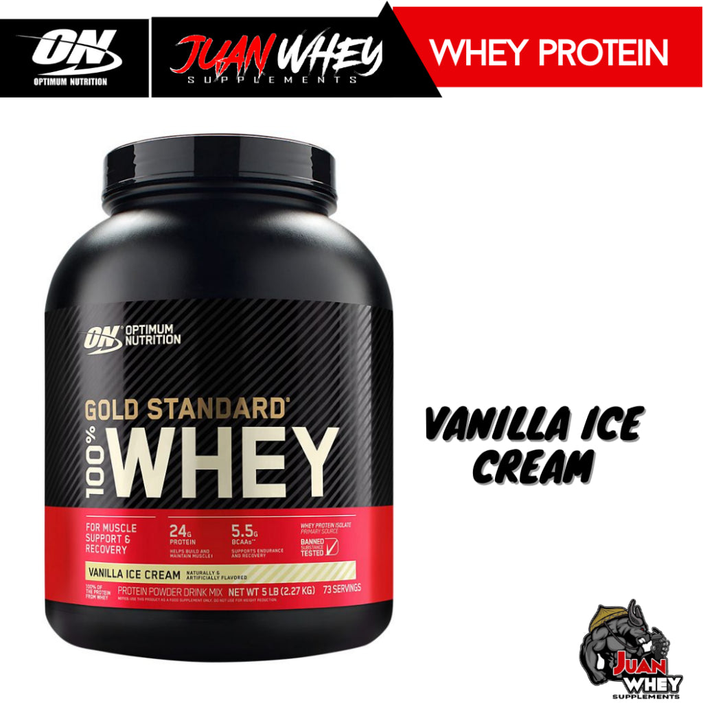 OPTIMUM NUTRITION GOLD STANDARD 100% WHEY | 2LBS OR 5LBS PROTEIN POWDER