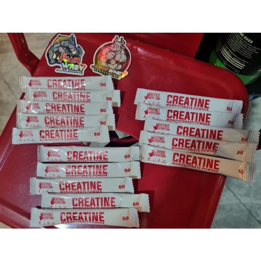 Rhyno Nutrition Creatine Powder  5 | 10 | 15 Sachets
