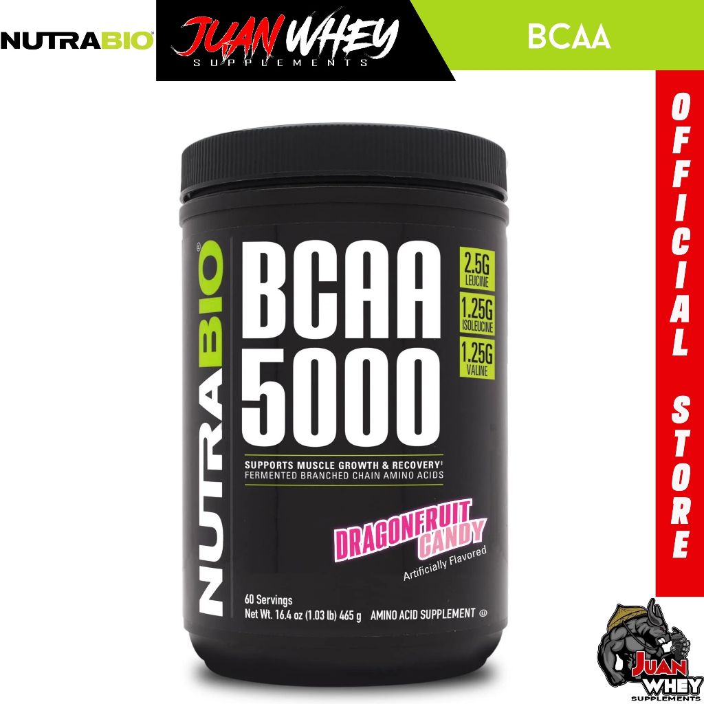 Nutrabio BCAA 5000 - 60 servings