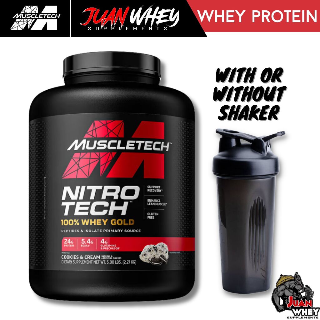 Muscltech Nitro Tech 100% Whey Gold 5LBS