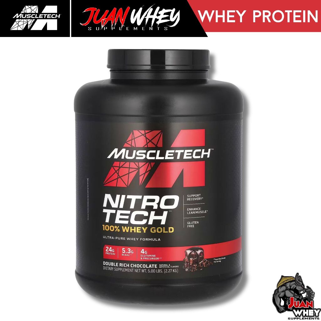 Muscltech Nitro Tech 100% Whey Gold 5LBS