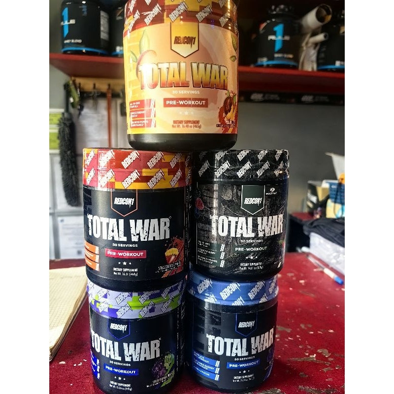 REDCON1 TOTAL WAR - Pre Workout Powder (30 Servings)