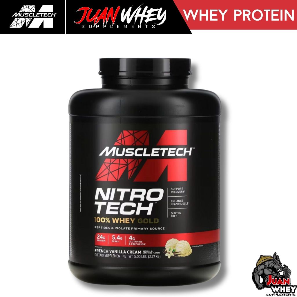 Muscltech Nitro Tech 100% Whey Gold 5LBS