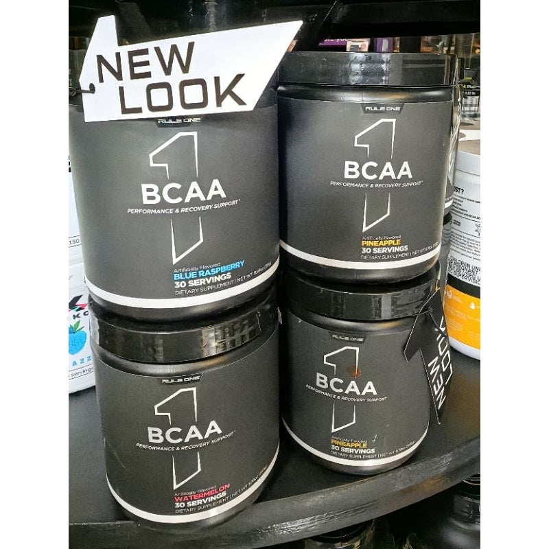 Rule 1 BCAAs branched chain Amino Acids 100% micronized - 30/60 servings