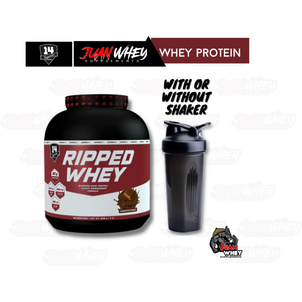 Superior 14 Ripped Whey 4LBS with Free Shaker