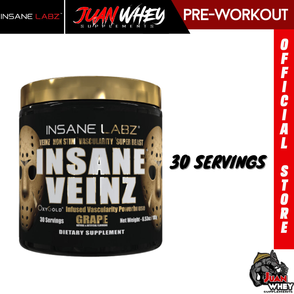 INSANE LABZ - INSANE VEINZ GOLD SERIES - 30 SERVINGS