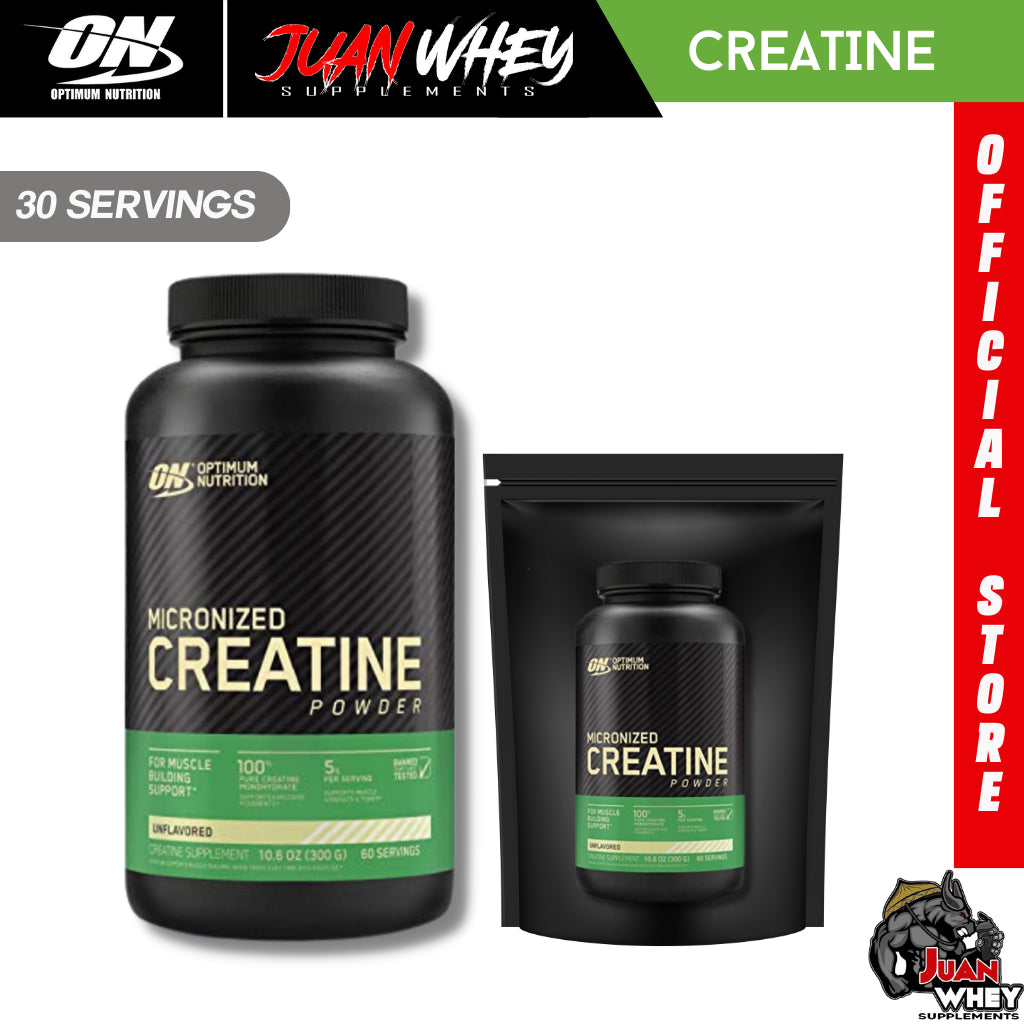OPTIMUM NUTRITION MICRONIZED CREATINE POWDER (10/20/30 SERVINGS)