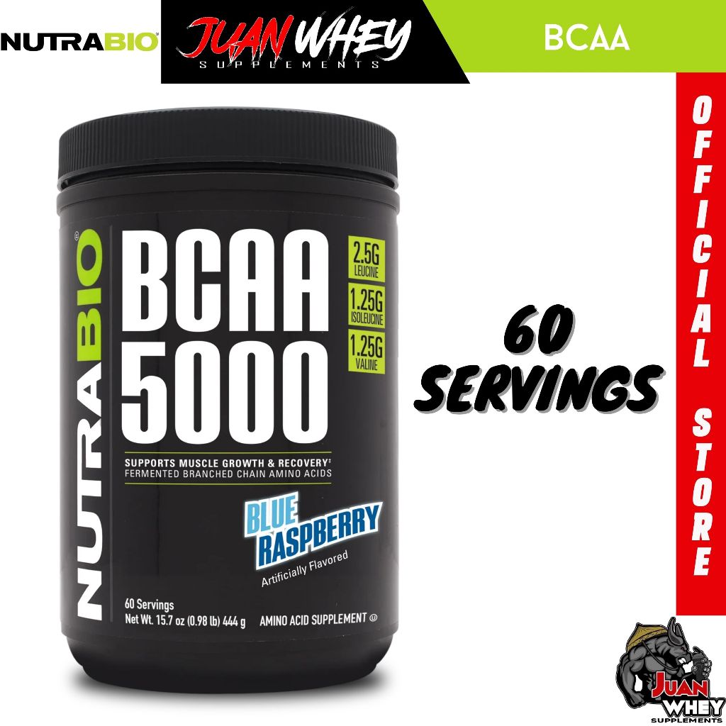 Nutrabio BCAA 5000 - 60 servings