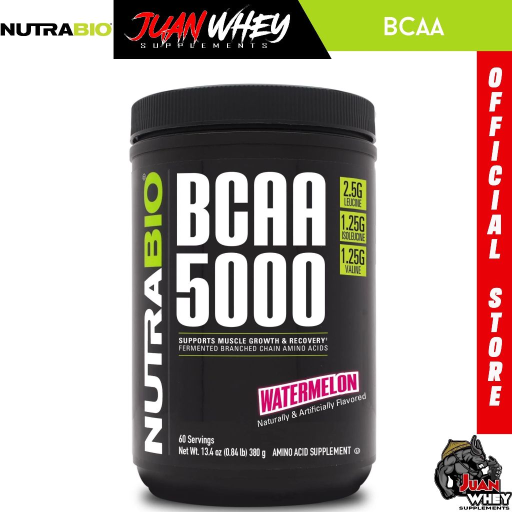 Nutrabio BCAA 5000 - 60 servings