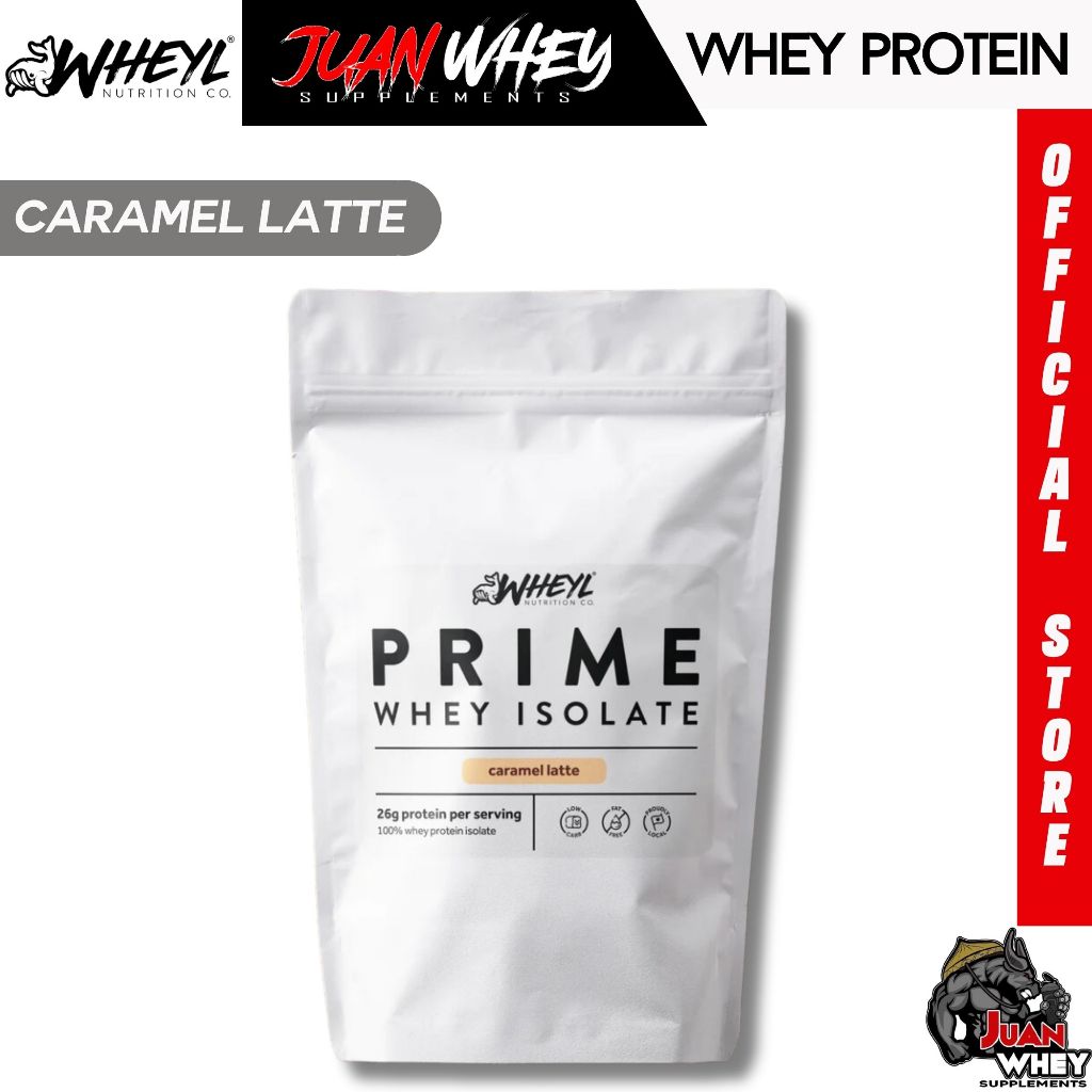 PRIME WHEY ISOLATE 1LB - 15 Servings with Stickers and Scooper [by WHEYL NUTRITION]