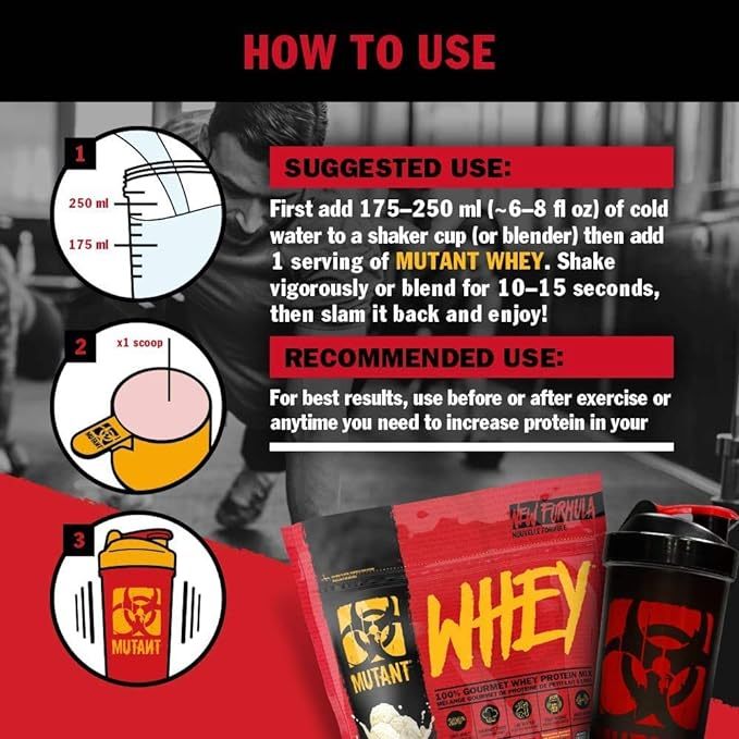MUTANT WHEY 5LBS Whey Protein Mix 2.27kg