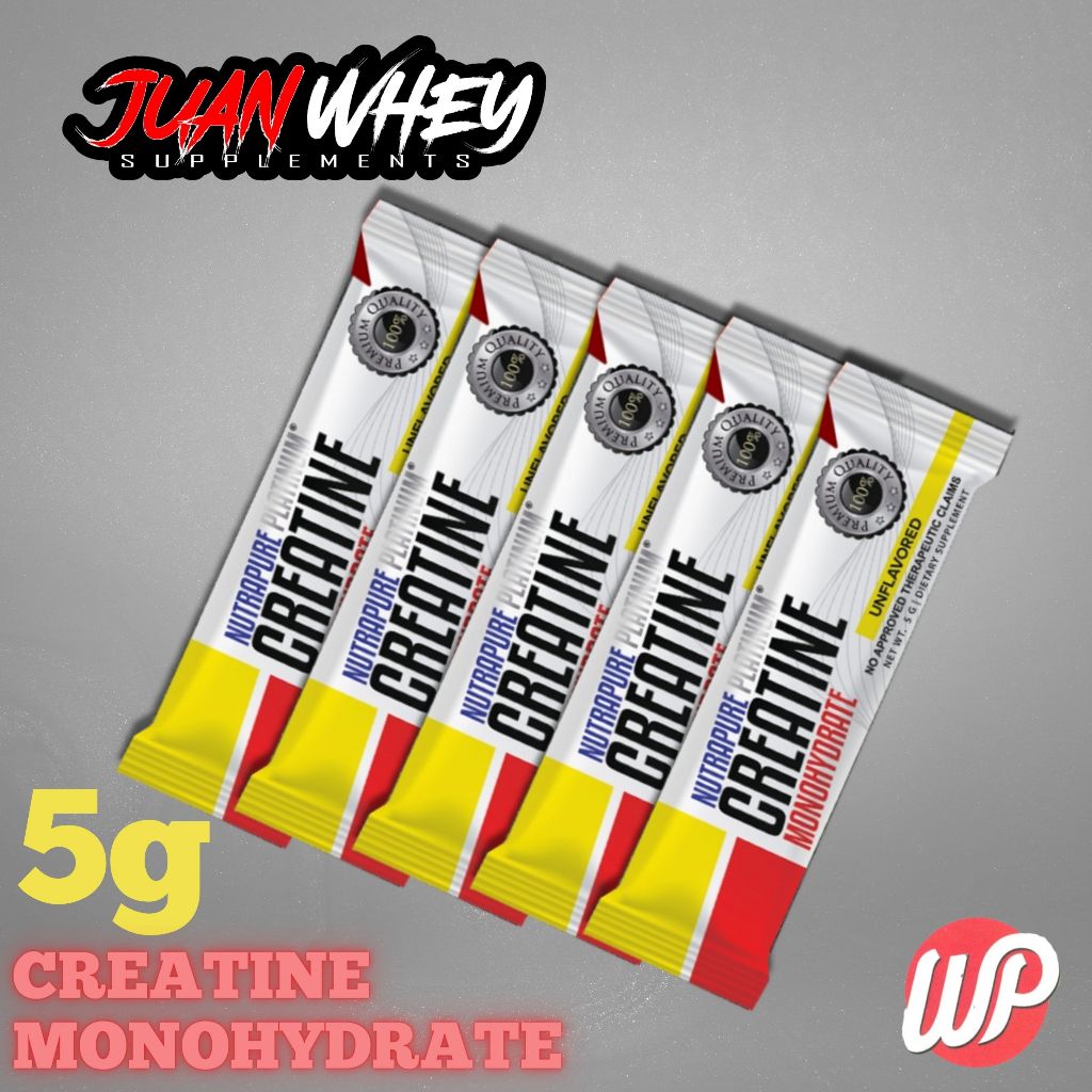 Nutrapure Platinum Creatine Monohydrate 1, 2, 5 Sachets