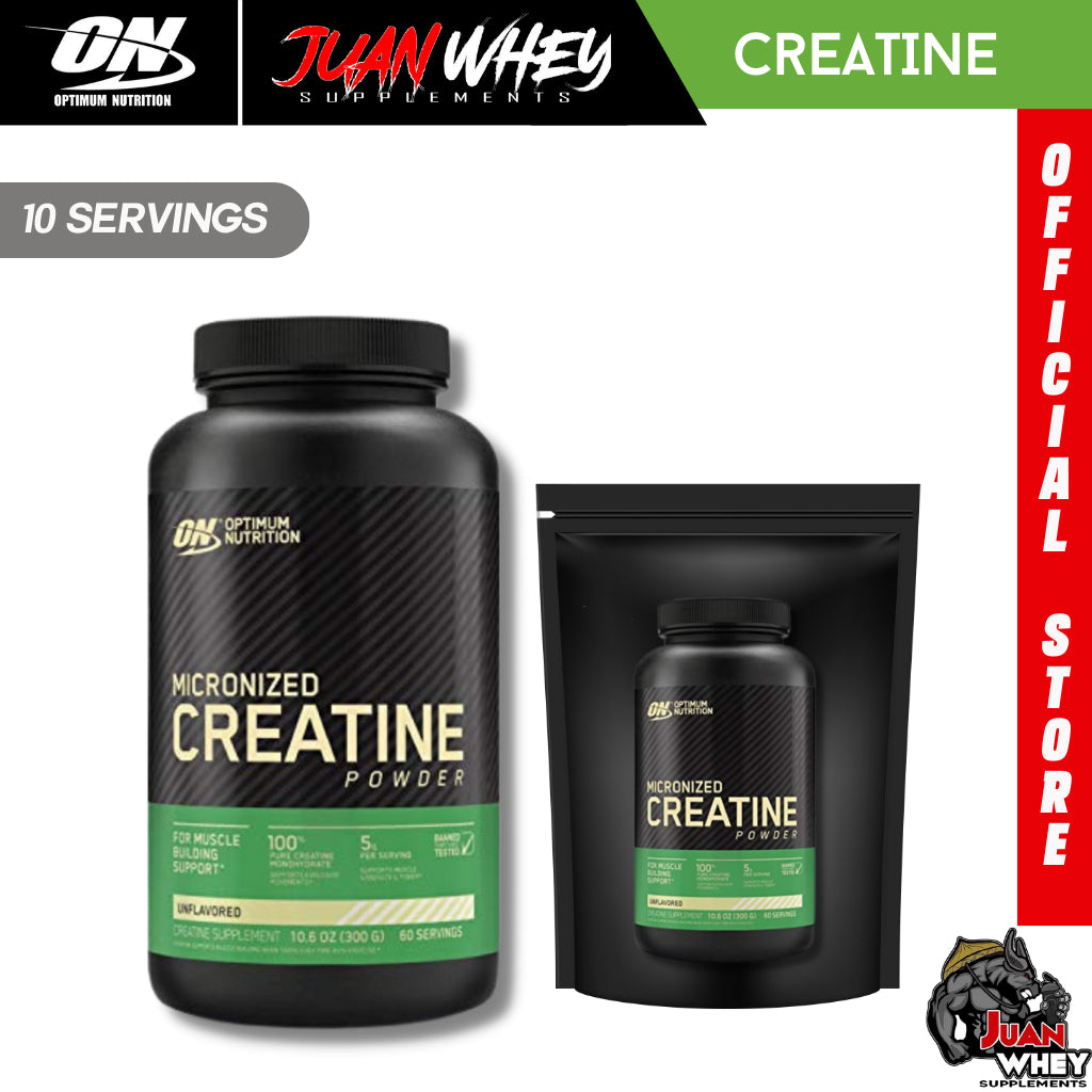 OPTIMUM NUTRITION MICRONIZED CREATINE POWDER (10/20/30 SERVINGS)