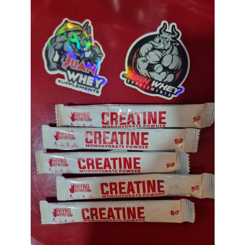 Rhyno Nutrition Creatine Powder  5 | 10 | 15 Sachets