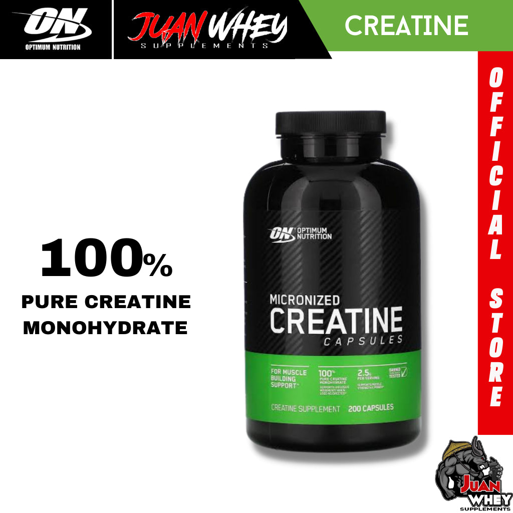 ON CREATINE CAPSULES (100 I 200 | 300 CAPS) SEALED BOTTLE