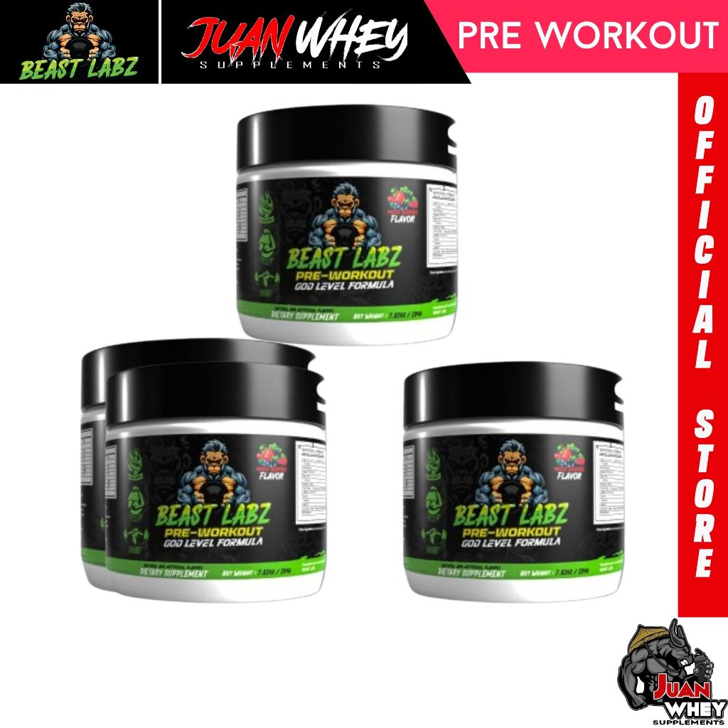 Beast Labz Pre Workout God Level Formula 300g 30 servings