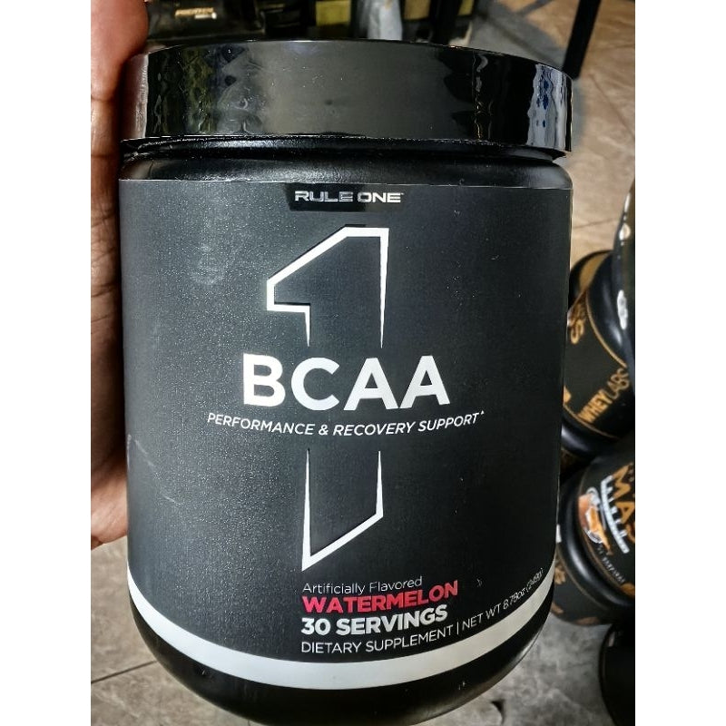 Rule 1 BCAAs branched chain Amino Acids 100% micronized - 30/60 servings