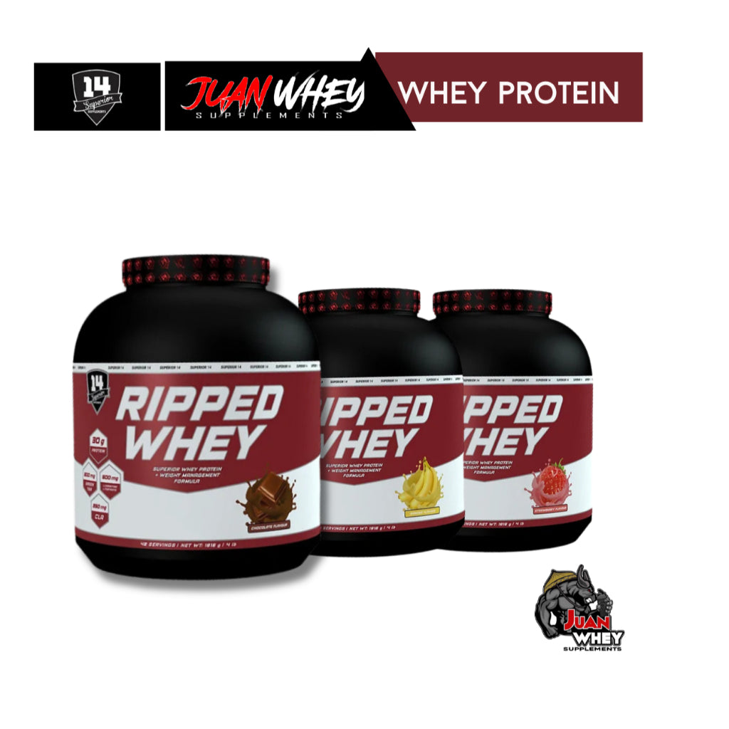 Superior 14 Ripped Whey 4LBS with Free Shaker