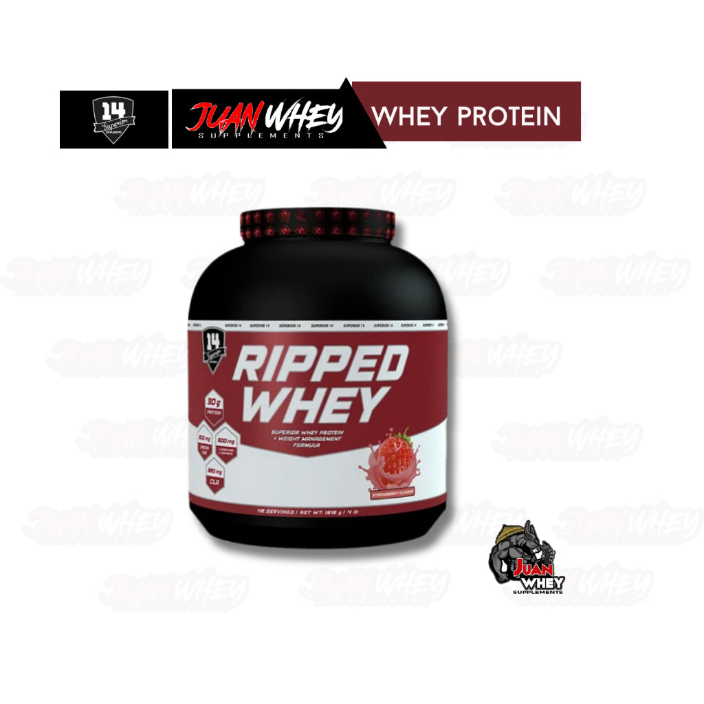 Superior 14 Ripped Whey 4LBS with Free Shaker
