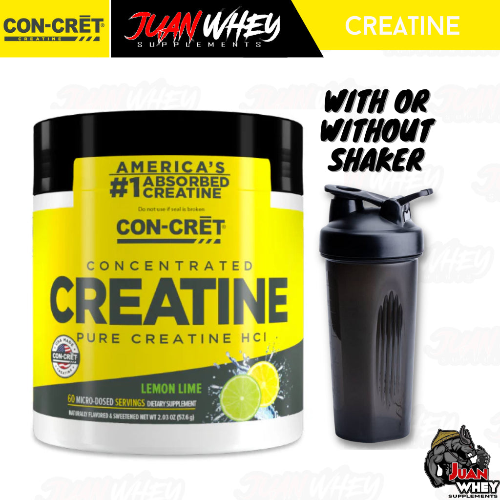 Con-Cret Creatine - Contentrated Pure Creatine HCI 60 servings