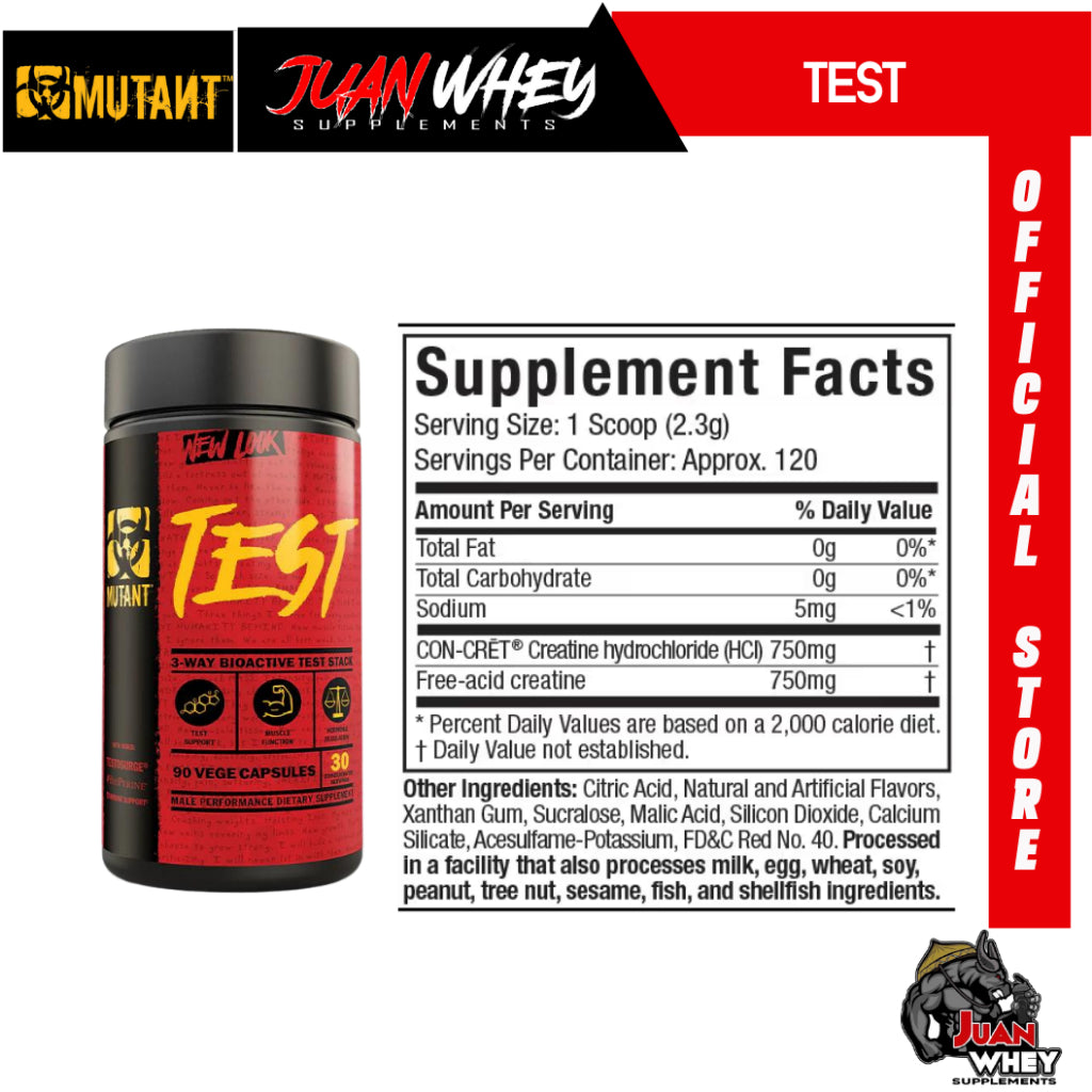 Mutant Test - 60 Capsules