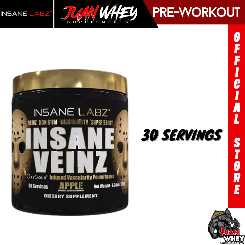 INSANE LABZ - INSANE VEINZ GOLD SERIES - 30 SERVINGS