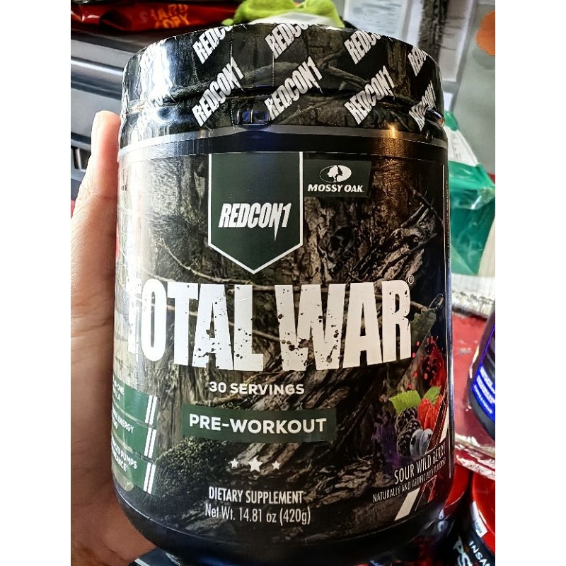 REDCON1 TOTAL WAR - Pre Workout Powder (30 Servings)