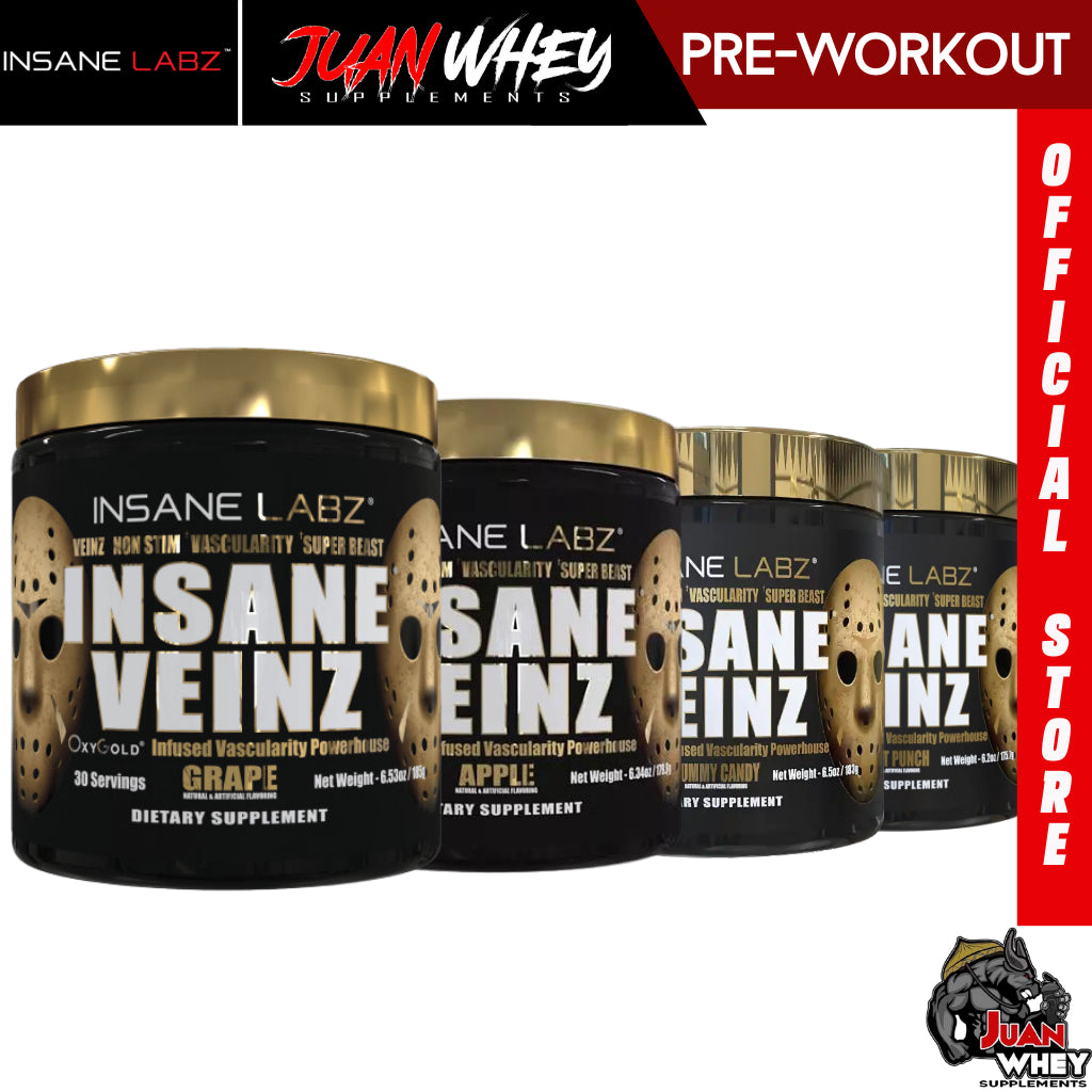 INSANE LABZ - INSANE VEINZ GOLD SERIES - 30 SERVINGS