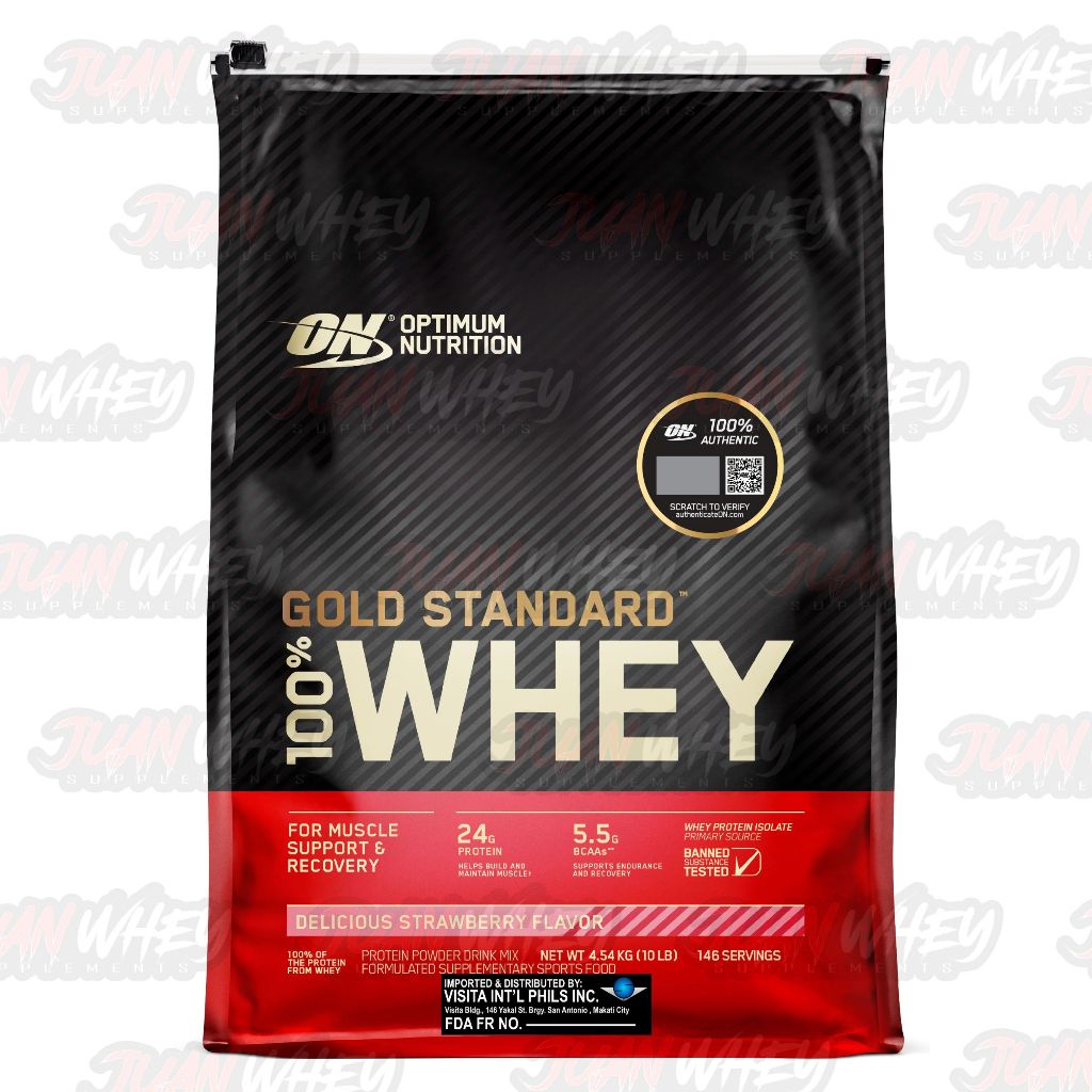 Optimum Nutrition 100% Whey Gold Standard Protein 10LBS
