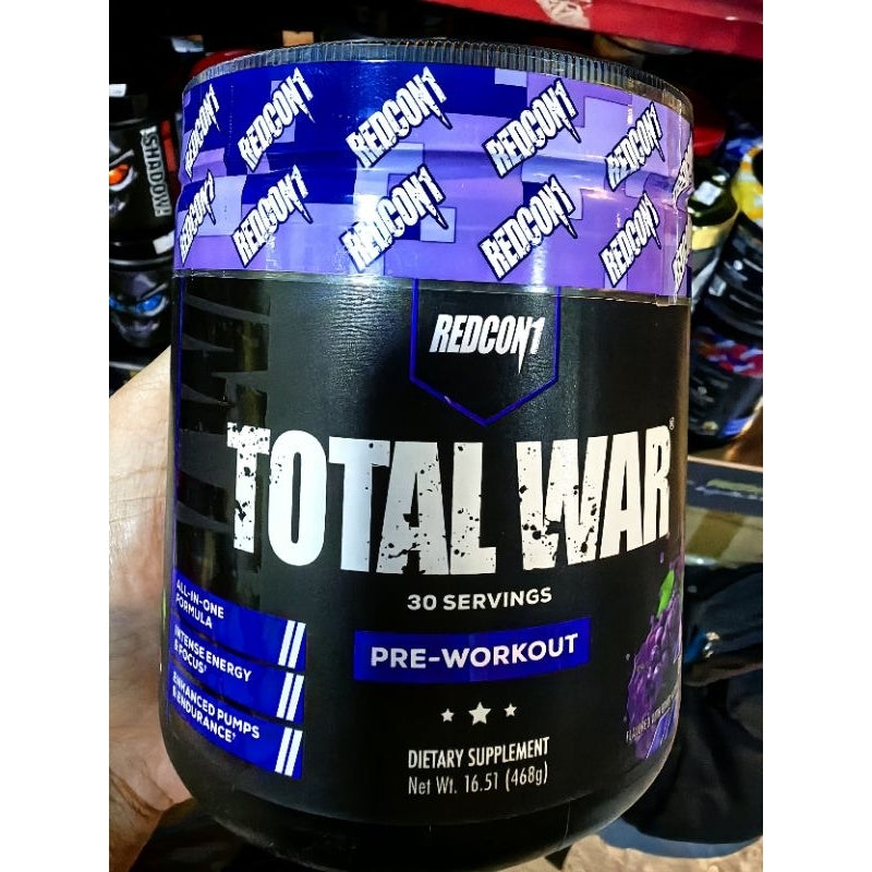 REDCON1 TOTAL WAR - Pre Workout Powder (30 Servings)