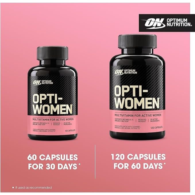 ON OPTI-Women Multivitamins for womens - 20 | 30 | 50 Capsules
