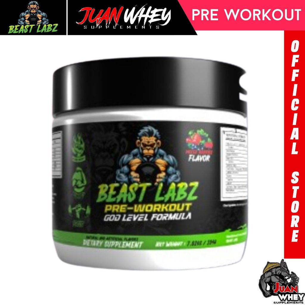 Beast Labz Pre Workout God Level Formula 300g 30 servings