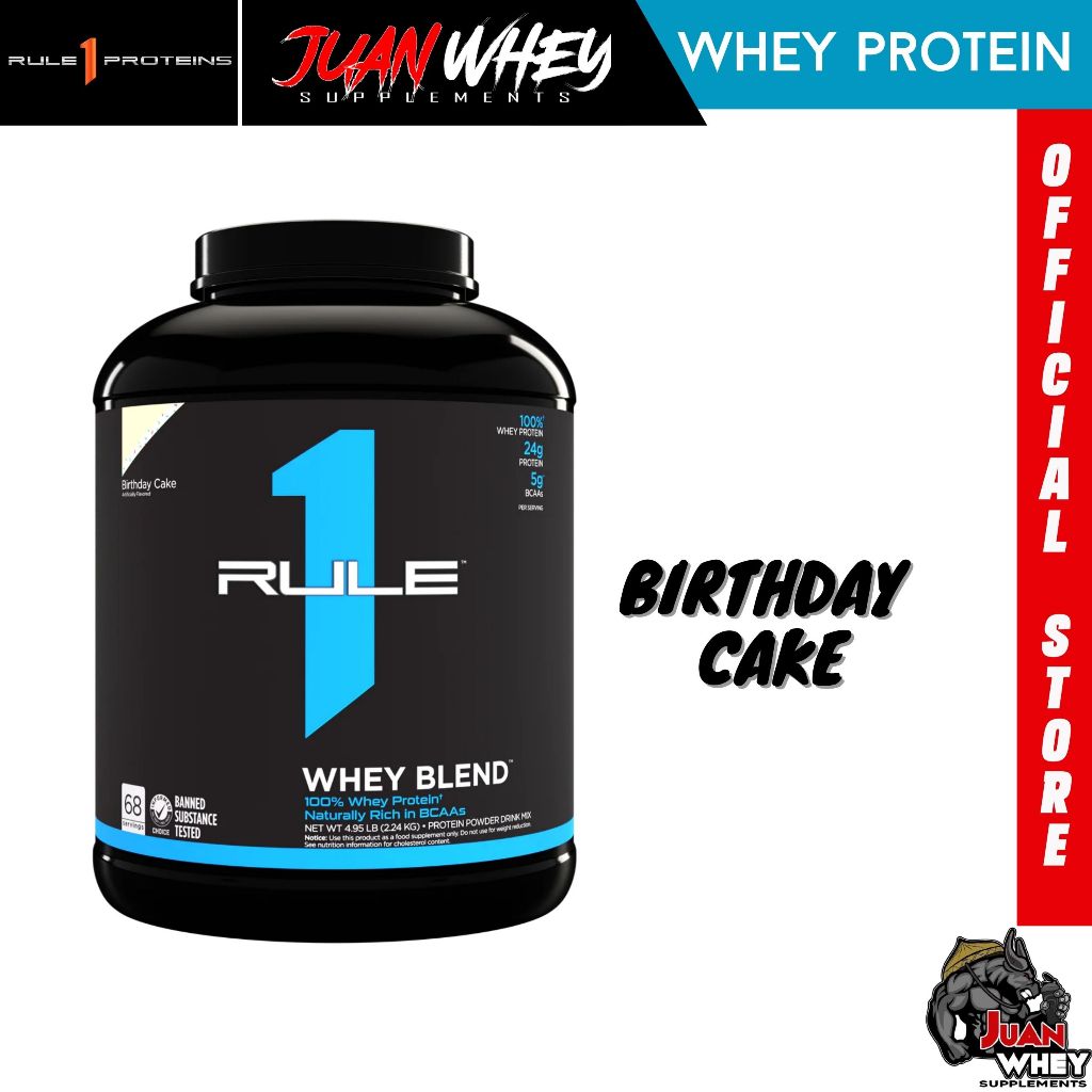 Rule 1 Whey Blend 5LBS Protein Powder