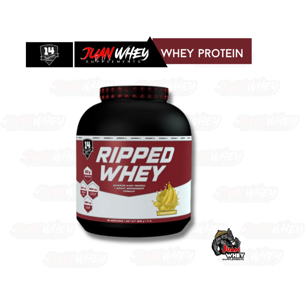 Superior 14 Ripped Whey 4LBS with Free Shaker
