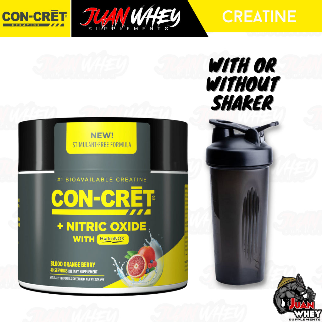 Con-Cret Creatine + Nitric Oxide with HydroNOX 40 servings