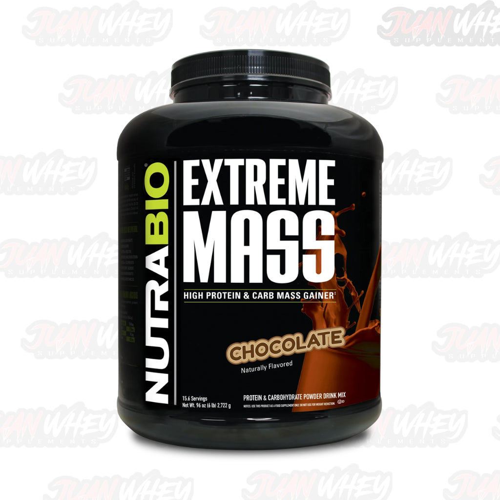 Nutrabio Extreme Mass 6LBS - High Protein & Carb Mass