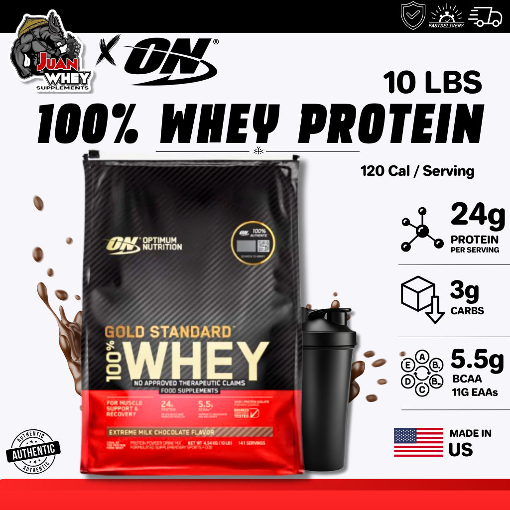 Optimum Nutrition 100% Whey Gold Standard Protein 10LBS